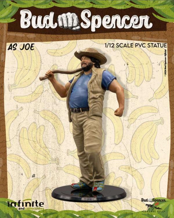 Infinite - Bud Spencer "As Joe" 1/12 Banana Joe - Pvc Statue Figure Statuetta