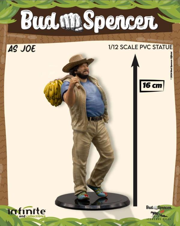 Infinite - Bud Spencer "As Joe" 1/12 Banana Joe - Pvc Statue Figure Statuetta