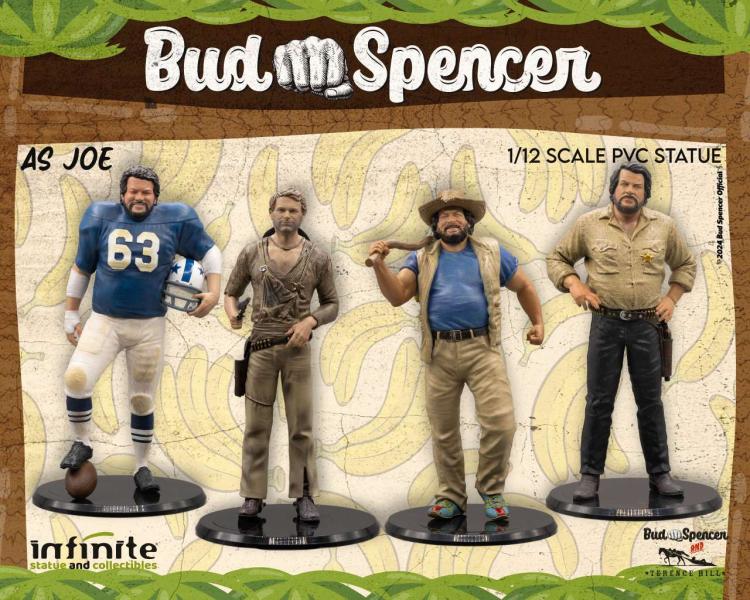 Infinite - Bud Spencer "As Joe" 1/12 Banana Joe - Pvc Statue Figure Statuetta