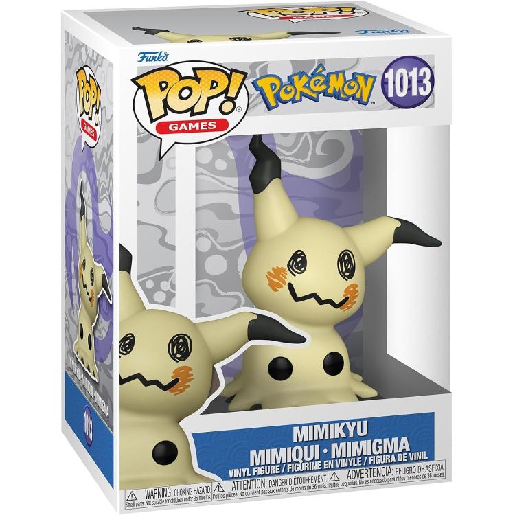 Funko Pop ! Games - Pokemon (1013) Mimikyu Vinyl Figure 9Cm Spettro/Folletto