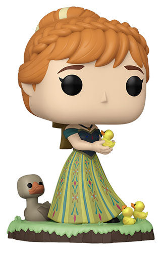 Funko Pop ! Disney Frozen - (1023) Anna Princess Vinyl Figure 9Cm Nuovo