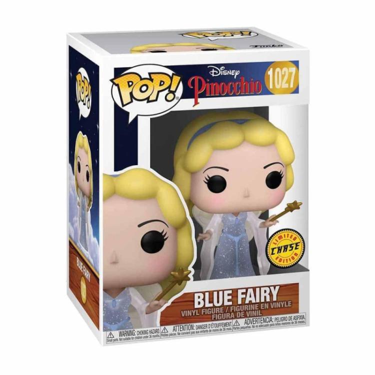 Funko Pop ! Disney Pinocchio (1027) Blue Fair Chase Figure Fata Turchina 9Cm