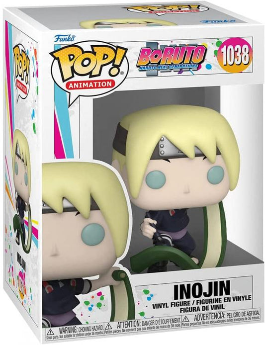 Funko Pop ! Animation Boruto Next Generations - (1038) Inojin Figure Vinyl 9Cm