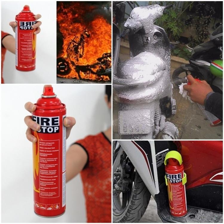 2 X MINI ESTINTORE PORTATILE 500ML AUTO BARCA CAMPER CASA UFFICIO SPEGNIFUOCO