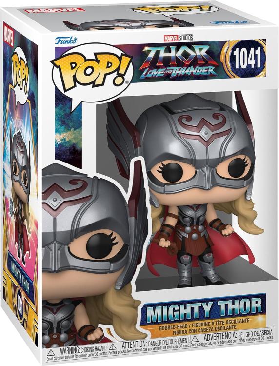Funko Pop ! Marvel Studios Thor Love And Thunder (1041) Mighty Thor Vinyl Figure