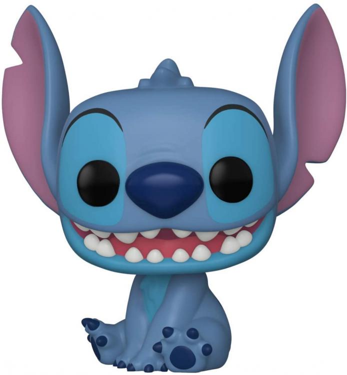 Funko Pop ! Disney Lilo & Stitch - (1045) Smile Stitch Seated Vinyl Figure 9Cm