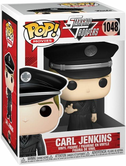 Funko Pop ! Movies Starship Troopers (1048) - Carl Jenkins Vinyl Figure 9Cm