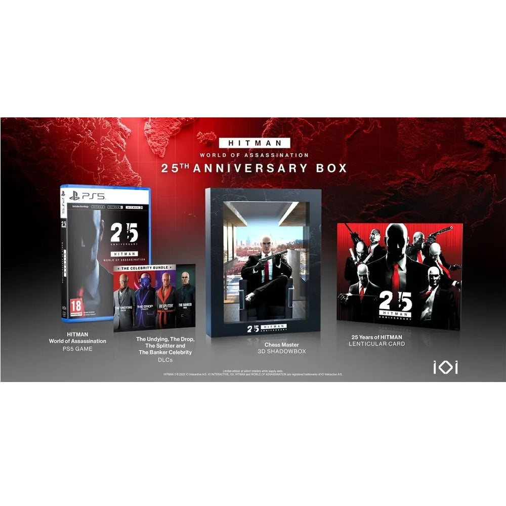 Hitman World of Assassination -25Th Anniversary Edition Ps5 Limited Eu Ita Nuovo