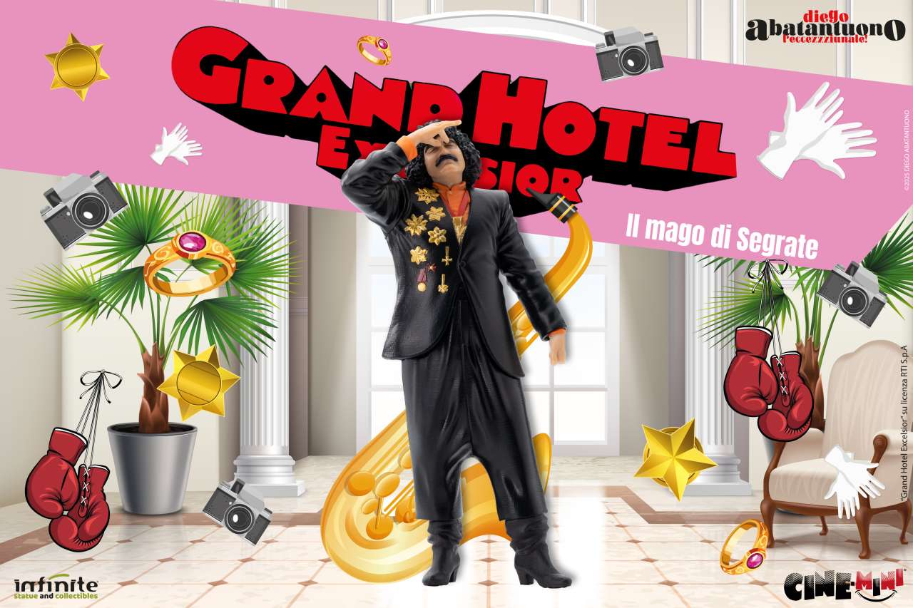 Infinite - Diego Abatantuono  "Il Mago di Segrate" Concentramentooo Figure PVC