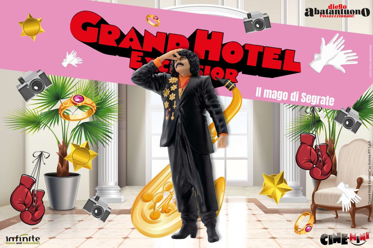 Infinite - Diego Abatantuono  "Il Mago di Segrate" Concentramentooo Figure PVC