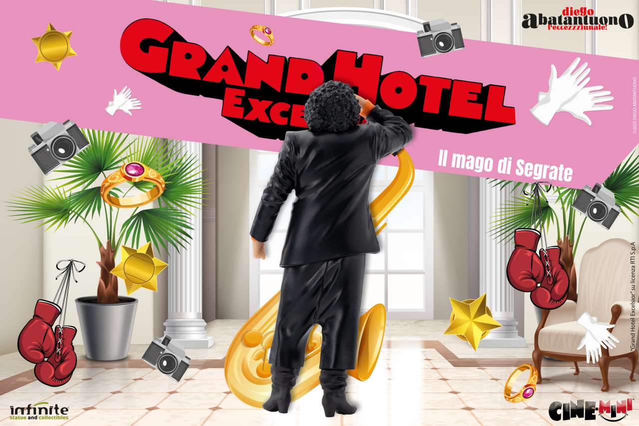 Infinite - Diego Abatantuono  "Il Mago di Segrate" Concentramentooo Figure PVC