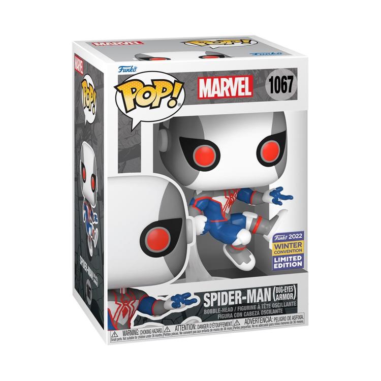 Funko Pop ! Marvel : (1067) Spider-Man (Bug-Eyes Armor) Vinyl Limited Edition