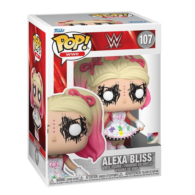 Funko Pop ! Wwe - Alexa Bliss (107) (Wm37) Statuetta Wrestling Da Collezione