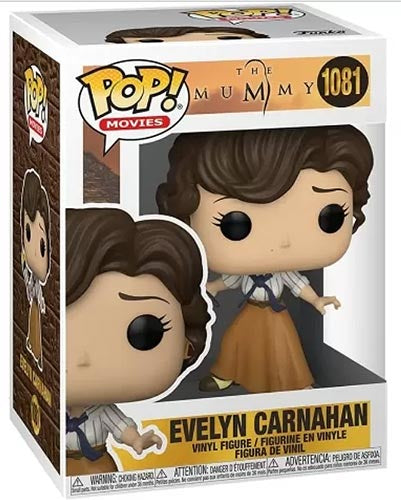 Funko Pop ! Movies The Mummy - (1081) Evelyn Carnahan Vinil Figure 9Cm La Mummia