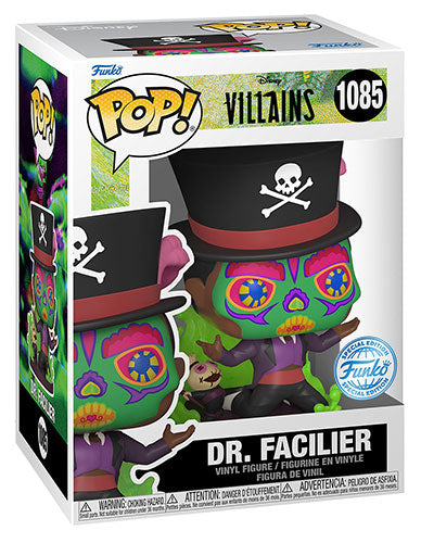 Funko Pop ! Disney Villains (1085) Dr.Facilier Vinyl Figure 9Cm Special Edition