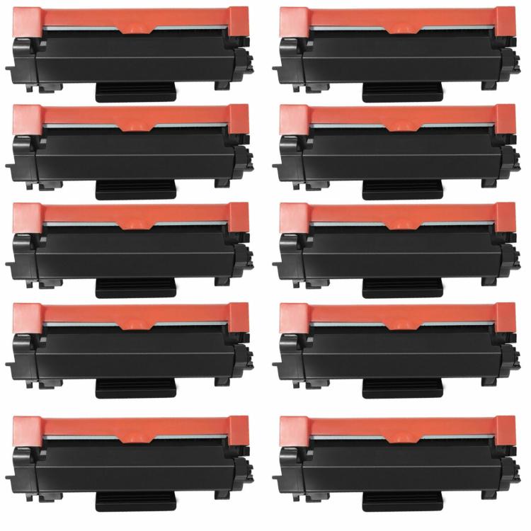10 x TONER TN-2410 TN-2420 PER BROTHER MFC L2710DW L2710DN L2710 L2750DW L2730DW