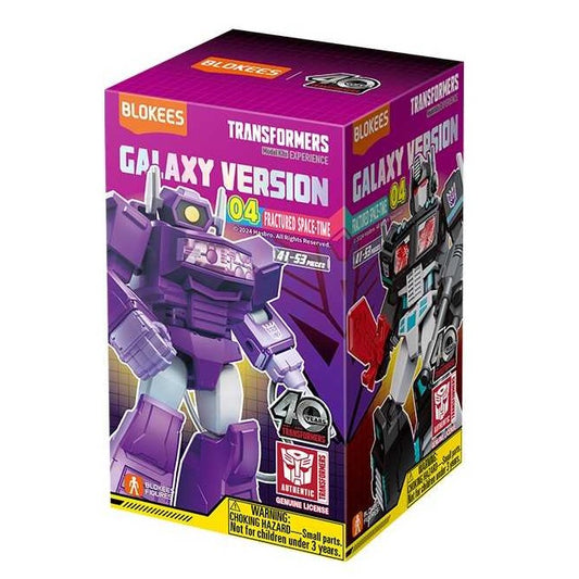 Blokees Transformers - Galaxy Version 04 - Fractured Space-Time (1 PZ RANDOM) - Model Kit - 9 Action Figure a Sorpresa 71104
