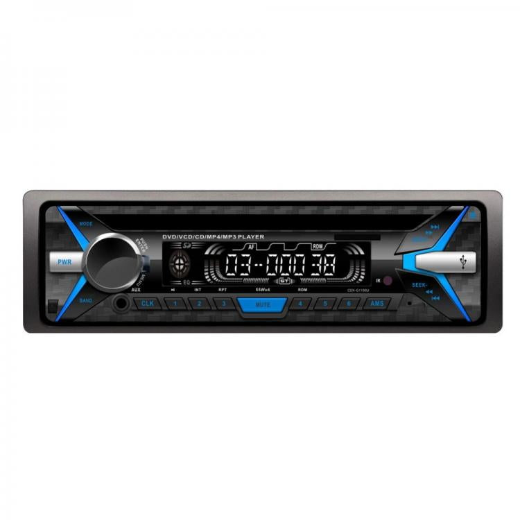 Stereo Auto Autoradio Cd Dvd Mp3 Mp4 Usb Aux Bluetooth 60W Frontalino Estraibile