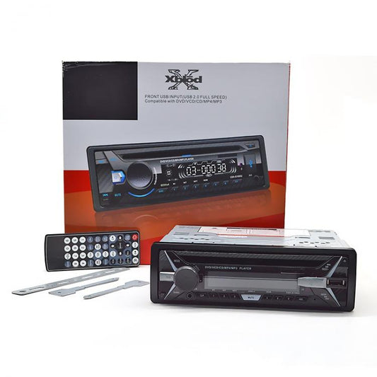 Stereo Auto Autoradio Cd Dvd Mp3 Mp4 Usb Aux Bluetooth 60W Frontalino Estraibile