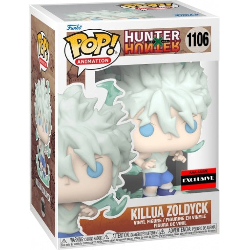 Funko Pop Hunter X Hunter - Killua Zoldyck Godspeed (1106) Aaa Figure Exm Anime