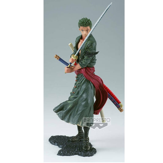BANDAI - BANPRESTO ONE PIECE RORONOA ZORO VOL.A CREATOR X CREATOR PVC 20CM