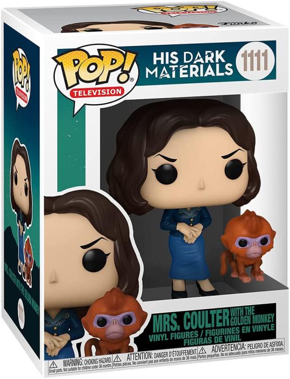 Funko Pop ! Television - His Dark Materials - (1111) Mrs. Coulter With Daemon
