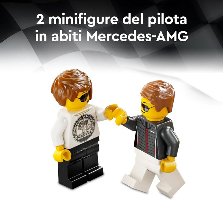 Lego 76924 - Speed Champions Mercedes-Amg G 63 E Mercedes-Amg Sl 63 (808 Pz)