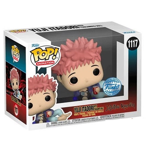 Funko Pop ! Animation Jujutsu Kaisen (1117) Itadori With Tsukamoto Vinyl Figure