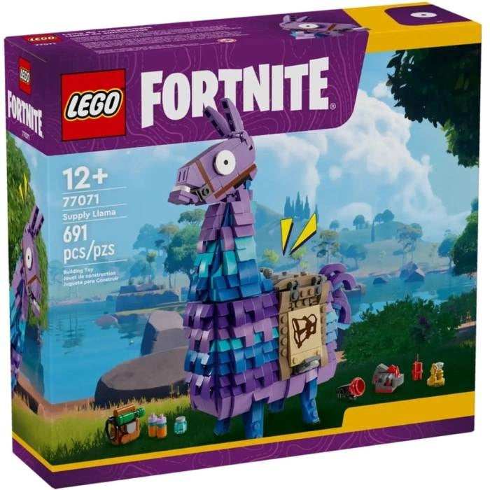Lego - Fortnite 77071 (Supply Llama) Lama Delle Scorte -Costruzione Da 691Pz 12+