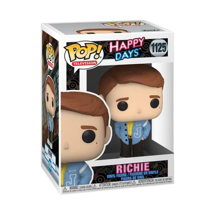 Funko Pop ! Television Tv Happy Days : Richie (1125) Vinyl Figure 9 Cm Anni 90