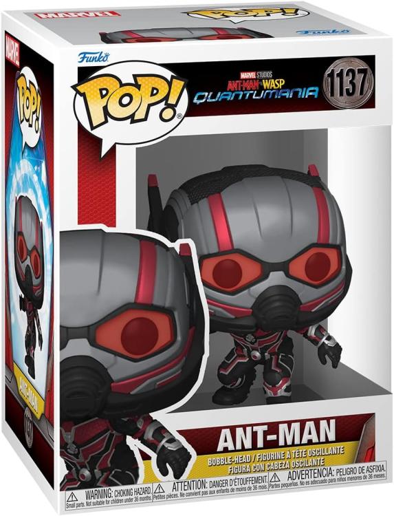 Funko Pop ! Marvel Ant-Man & Wasp Quantumania - (1137) Ant-Man Figure Vinyl 9Cm