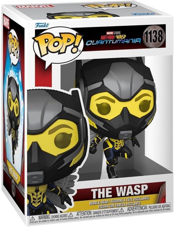 Funko Pop ! Marvel Ant-Man Quantumania (1138)The Wasp Viny Figure 9Cm Statua