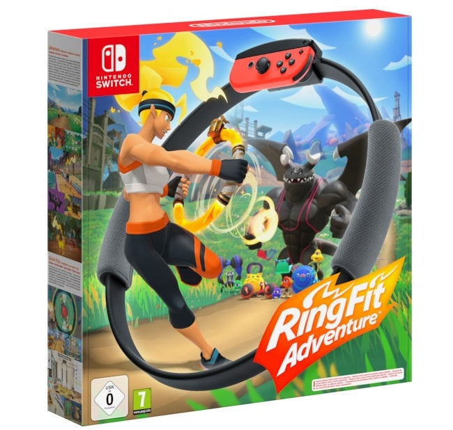 Ring Fit Adventure Nintendo Switch Videogioco Fitness Completo Gioco Italiano