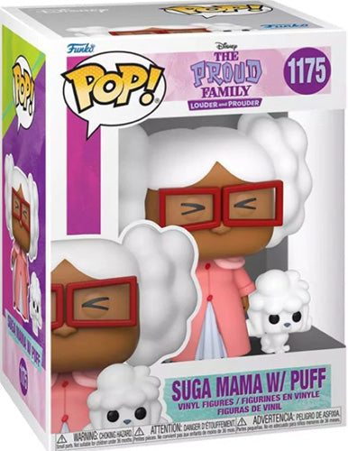 Funko Pop ! The Proud Family (1175) Suga Mama With Puff Vinyl Figure