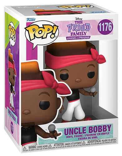 Funko Pop ! The Proud Family (1176) Uncle Bobby Vinyl Figure