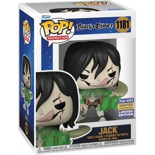 Funko Pop ! Animation - Black Clover - (1181) Jack (Ripper) Vinyl Figure 9Cm