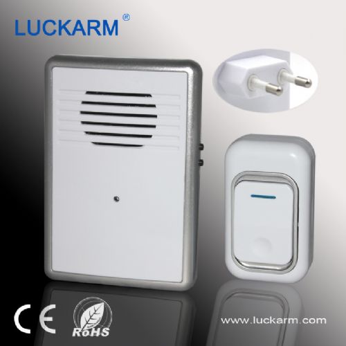 CAMPANELLO WIRELESS SENZA FILI CASA UFFICIO PORTA IMPERMEABILE 100M INTERRUTTORE