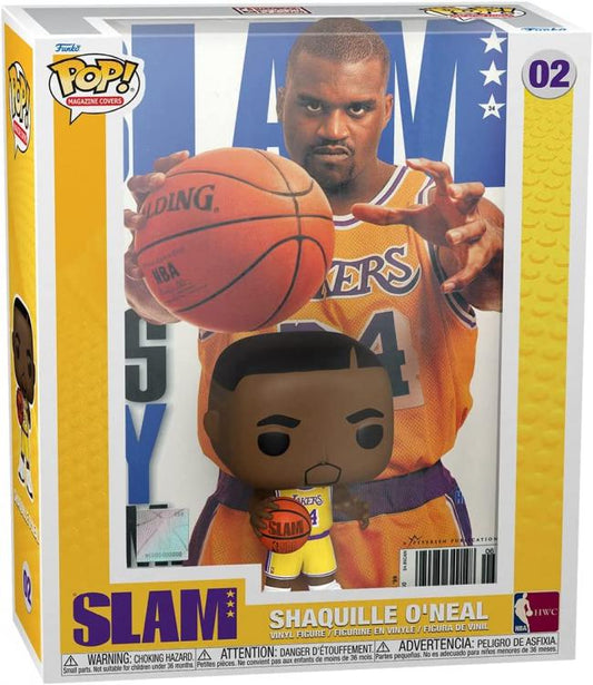 Funko Pop Nba Lakers Magazine Cover Slam - Shaquille O'Neal (02) Figure Vinyl