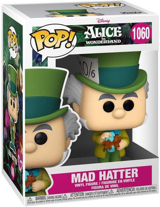 Funko Pop ! Disney Alice In Wonderland 70Th - (1060) Mad Hatter Cappellaio Matto