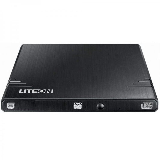 Liteon Masterizzatore Lettore Dvd Rw Cd Esterno Portatile Usb 2.0 Nero Ebau108