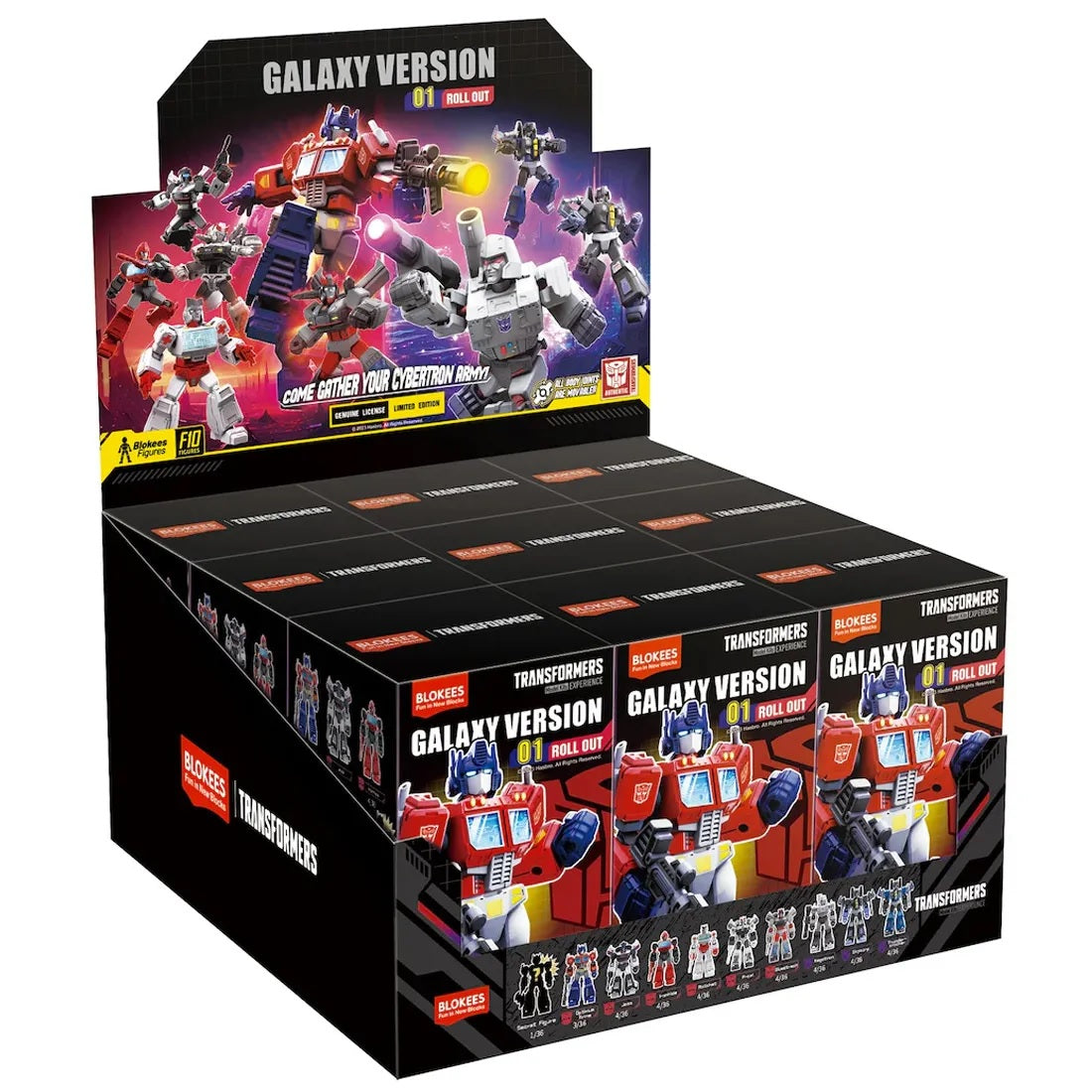 Blokees - Transformers - Model Kit - Galaxy Version 01 (Roll Out) - (1 Pz Random) - Action Figure 71100