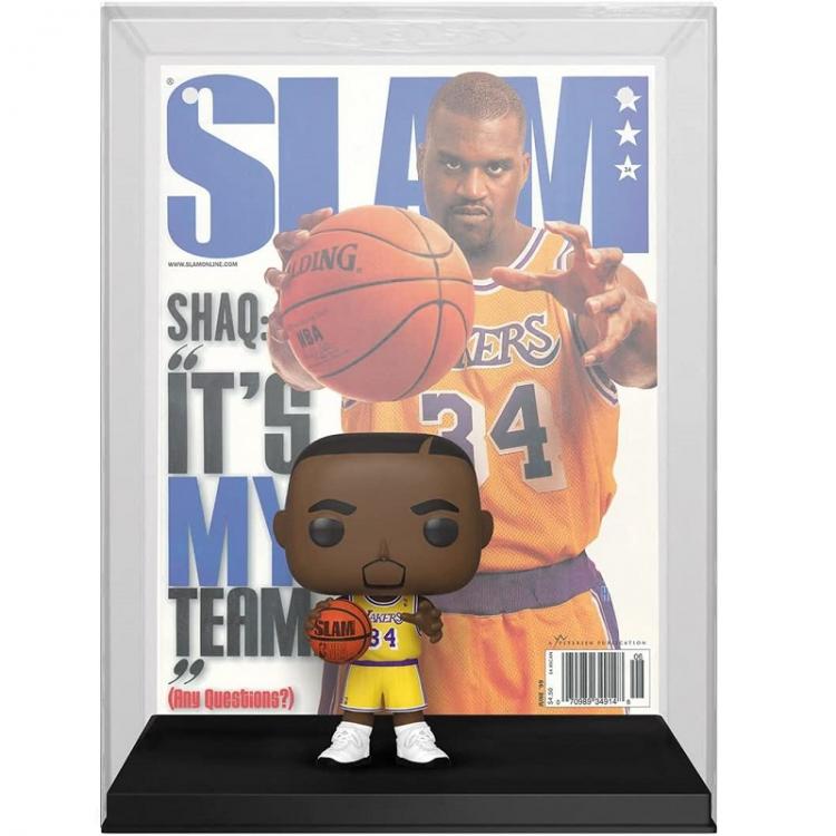 Funko Pop Nba Lakers Magazine Cover Slam - Shaquille O'Neal (02) Figure Vinyl