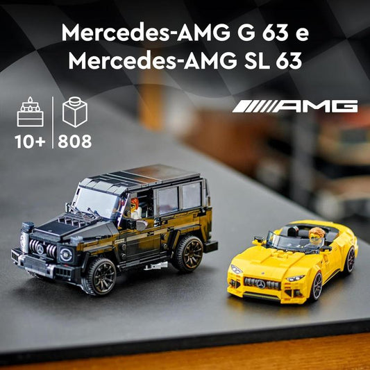 Lego 76924 - Speed Champions Mercedes-Amg G 63 E Mercedes-Amg Sl 63 (808 Pz)