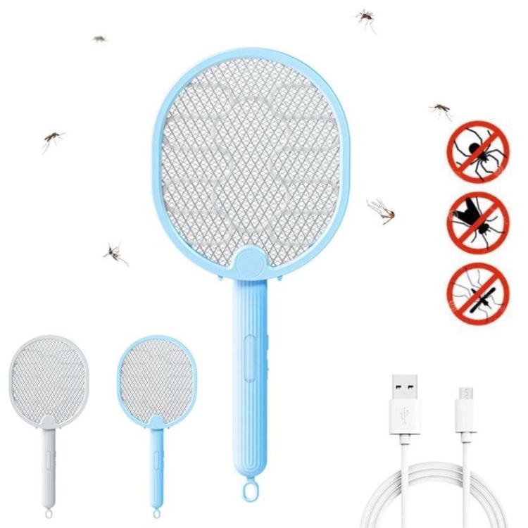 Racchetta Zanzariera Elettrica Ricaricabile Led Uv Trappola Anti Zanzare Mosche