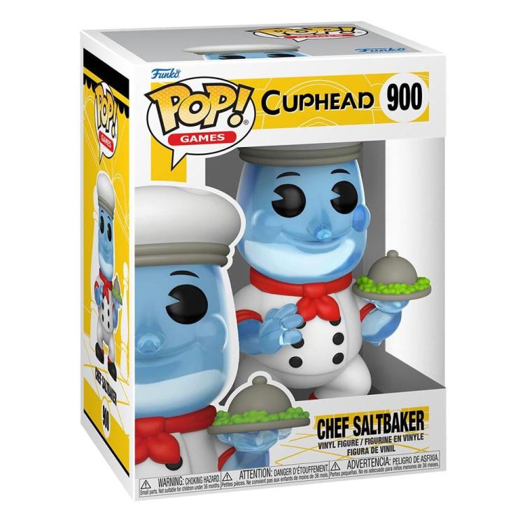 Funko Pop ! Games Cuphead - (900) Chef Saltbaker Vinyl Figure 9 Cm Games