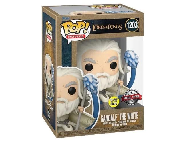 Funko Pop ! Movies Il Signore Degli Anelli - 1203 Gandalf The White Glow Special