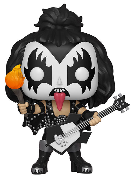 Funko Pop ! Rocks Kiss - (121) The Demon Music Vinyl Figure Cantante Anni 90