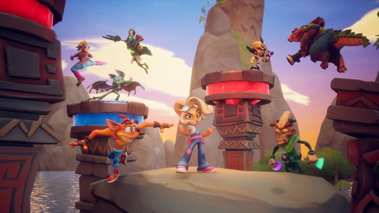 CRASH TEAM RUMBLE - DELUXE EDITION PS4 GIOCO ITALIANO PLAYSTATION 4 CROSSGEN PS5