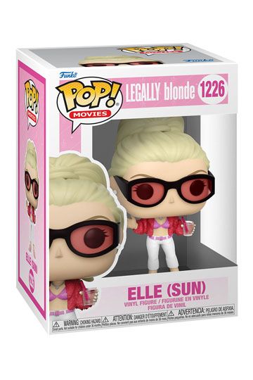 Funko Pop ! Movies Legally Blonde - (1226) Elle (Sun) Vinyl Figure w/ Sunglasses