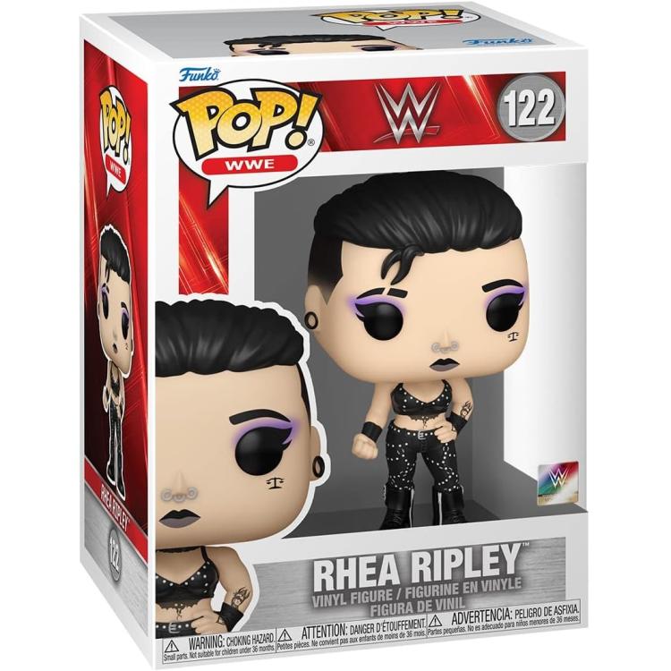 Funko Pop ! Wwe (122) Rhea Ripley - Wrestling Vinyl Figure Statuetta Statua 9Cm